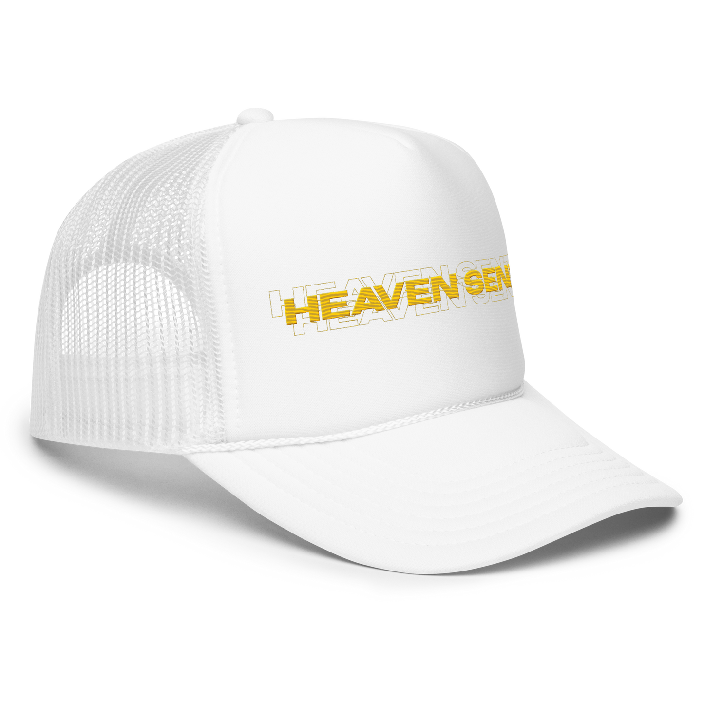 Heaven sent multi-color trucker hats